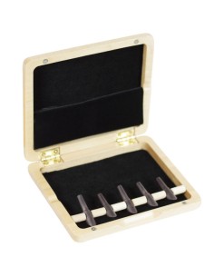Estuche Cañas Fagot Capacidad para 5 Cañas (Madera) xlbr5 Largo: 11,5 cm. Ancho: 9,5 cm. Natural 2