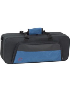 Estuche Trompeta Rectangular med:53x20x14,5 cm. ref.8450fsh (Negro y Azul) 2