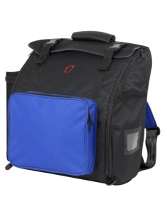 Estuche Funda Acordeón 96/80/72 Bajos (Medidas Internas: 48x48x23cm) Negro/Azul 2