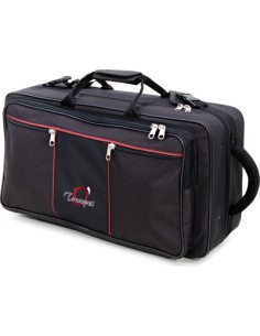 Estuche Trompeta Alemana rotary valvue Acolchado ref.105 Negro 2