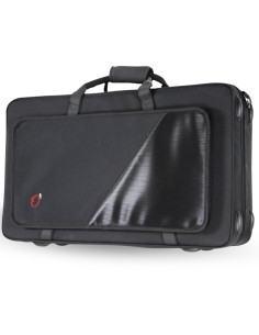 Estuche Saxofon Alto & Saxofon Soprano Acolchado ref.8220 Medidas:76x36x15 cm. Negro 2