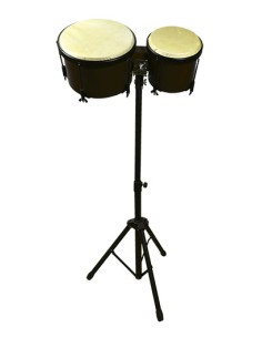 Soporte Bongos Altura Ajustable Maxima 90 cm. Peso: 1,1kg. Negro (No Incluye Bongos) 2