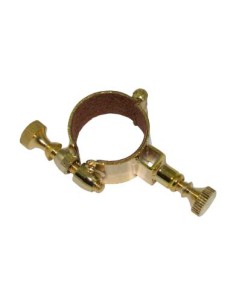 Atril Marcha Argolla Soporte Atril Trombon Ø21.3 mm.  Abierto con Bisagra Dorado (No Incorpora Atril 2