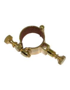 Atril Marcha Argolla Soporte Atril Trombon Ø19.5 mm. Abierto con Bisagra Dorado (No Incorpora Atril) 2