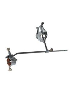 Atril Marcha Trombon Ajustable con Argolla y Bisagra Ø19.5 mm. Tamaño Normal 55 x 35 mm. Cromado 2