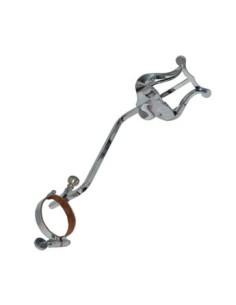 Atril Marcha Saxofon Tenor con Argolla Abierta y Bisagra Ø30.5 mm. Tamaño Normal 55 x 45 mm. Yamaha 2