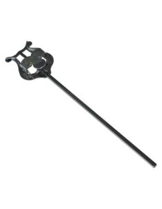 Atril Marcha Bombardino o Tuba o Trompeta o Trompa Recto 160 mm.Tamaño Normal 55x45mm. Laton Cromado 2