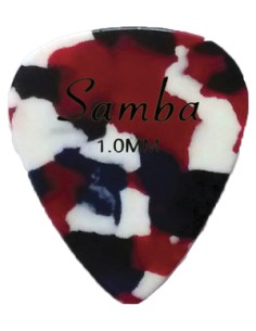 Pick (1.00 mm.) Samba Oval Rainbow Shell n.10 2