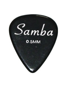 Pua (0,50 mm.) Samba Celuloide Negra Ovalada n.5 2