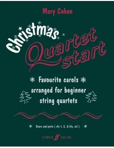 COHEN M.-Christmas Quartetstart Vol.1 for String Quartet
