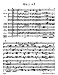 BACH J.S.-Concierto de Brandemburgo nº 2 en Fa Mayor (BWV:1047) para Orquesta (Partitura Director) 2