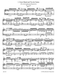 BACH J.S.-Arie per tenore e pianoforte (Urtext) (Lehmann) 2