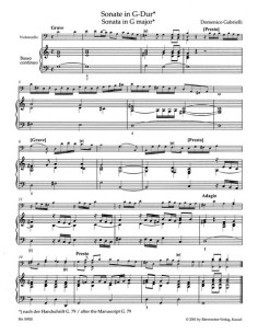 GABRIELLI D.-Obra Completa para Violoncello (Urtext) (Hoffmann) 2