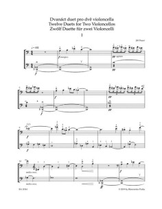 PAUER J.-Duette (12) für 2 Celli 2