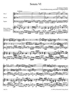 ZELENKA L.-Sonata nº 6 en Do menor para 2 Oboes, Fagot y B.c. (Reich & Horn) 2
