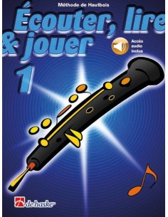 BOERSTOEL & KASTELEIN-Ecouter, Lire and Jouer (Methode) Vol.1 pour Hautbois (Audio Online)