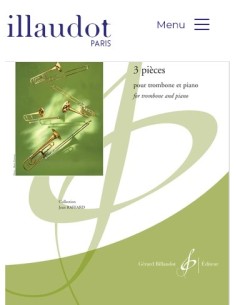 DESHAYS P.R.-Pezzi (3) per trombone contralto e pianoforte