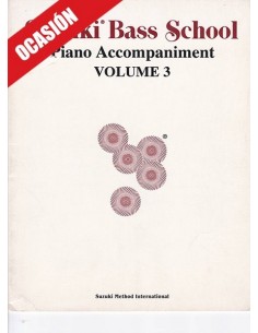 SUZUKI S.-3. Schule für Kontrabass (Klavierbegleitung) ANLASS