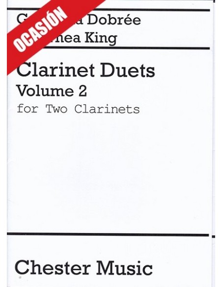 DOBREE G.-Duets Clarinet Vº2 for two Clarinets (OCCASION)
