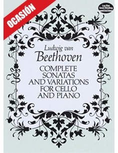 BEETHOVEN L.V.-Sonate e Variazioni complete per violoncello e pianoforte (OCCASION)