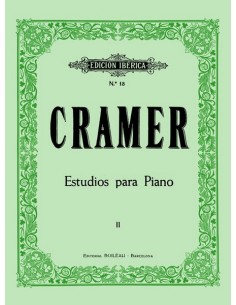 CRAMER J.B.-Estudios 2º (nº: 22 al 42) para Piano (Iberica) (OCASION)