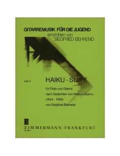 BEHREND S.-Haiku Suite per flauto e chitarra