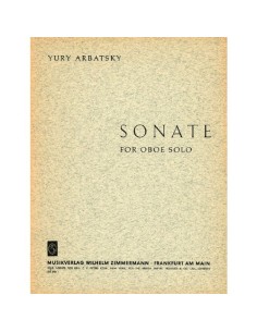 ARBATSKY Y.-Sonata para Oboe