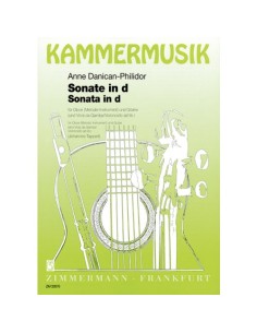 DANICAN PHILIDOR P.-Sonata en Re menor para Oboe y Guitarra (Violoncello ad Lib.) (Tappert)