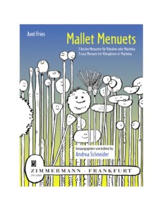 FRIES A.-Easy Menuette (3) für Vibraphon oder Marimba