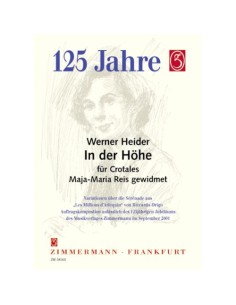 HEIDER W.-In der Höhe für Crotalus