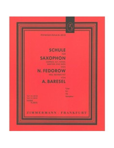 FEDOROW N.-Tutor for the Saxophon (Method) for Saxophone