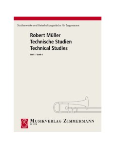 MULLER R.-Technical studies Vol.1 para Trombon