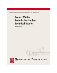 MULLER R.-Technical Studies Vol.3 para Trombon