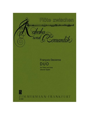 DEVIENNE F.-Duo per flauto e viola (Eppel)