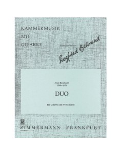 BAUMANN M.-Duo Op.62 per violoncello e chitarra (Behrend)