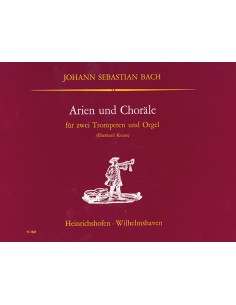 BACH J.S.-Arias y Corales para 2 Trompetas y Organo (Kraus)