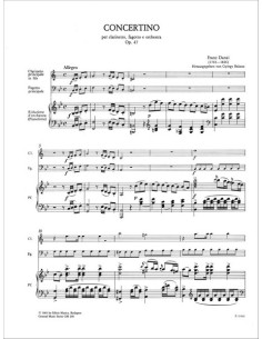 DANZI F.-Concertino para Clarinete, Fagot y Piano (Partes) 2