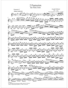 GEBAUER E.F.-Fantasias (2) para Flauta 2