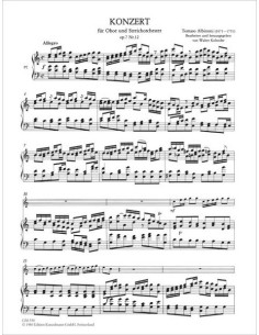 ALBINONI T.-Concierto Op.7 nº 12 en Do Mayor para Oboe y Piano 2