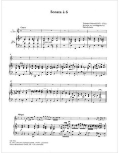 ALBINONI T.-Sonata a Sette con Tromba para Trompeta y Piano 2