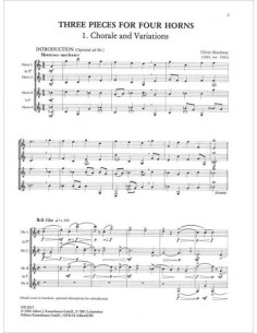 BROCKWAY O.-Piezas (4) para 4 Trompas 2