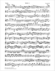 DANZI F.-Duos (3) per viola e violoncello 2