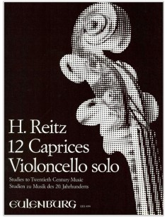 REITZ H.-Caprichos (12) pour violoncelle