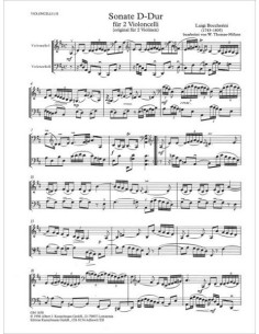 BOCCHERINI L.-Sonata en Re Mayor para 2 Violoncellos (Thomas Mifune) 2