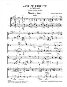 THOMAS MIFUNE W.-Duo-Hits für 2 Celli 2