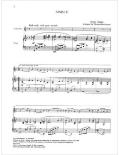 CHAPLIN C.-Oh That Cello 4th (Pezzi) per violoncello e pianoforte 2