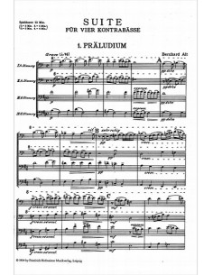 ALT B.-Suite pour 4 contrebasses 2