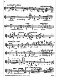 REICHE J.-Diskurs pour clarinette 2