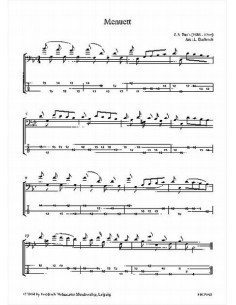 BACHRACH L.-Solo for Bass Guitar from Bach to Gershwin para Bajo Tab 2