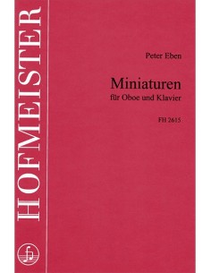 EBEN P.-Miniature per oboe e pianoforte